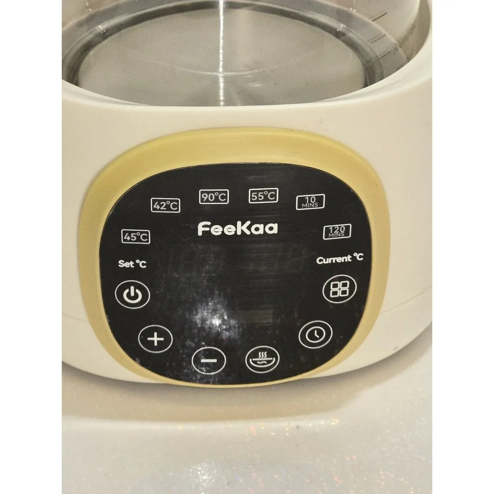 Feekaa Electric Glass Kettle EUC Retro Kitchen Countertop Appliance Bottle‎ Warm